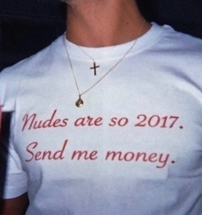 NUDES ARE SO 2017 TEE