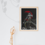 Bloodborne signed art print Lady Maria-2