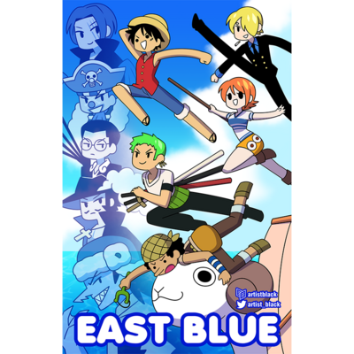 East Blue Poster