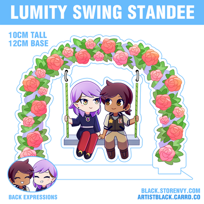 Lumity swing standee
