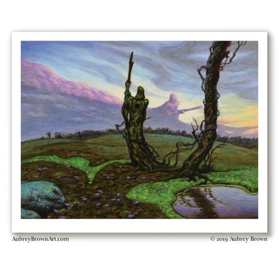 "druidic rite" limited edition print