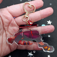 Kingdom Hearts Game Over Acrylic Charms - Thumbnail 6