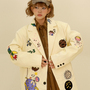 Harajuku cute Universe Planet Galaxy hoodies jacket-1