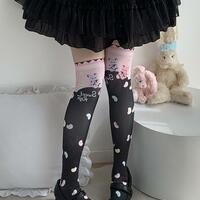 Sweet Candy Bear High Socks - Thumbnail 2