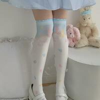 Sweet Candy Bear High Socks - Thumbnail 4