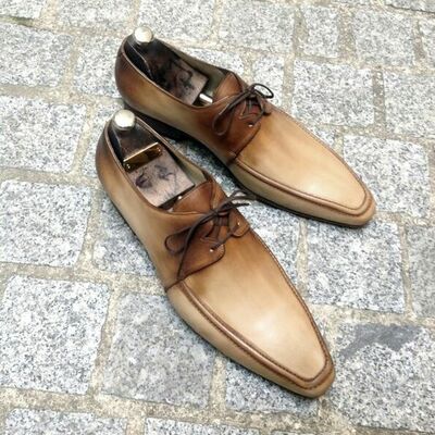 New edition handmade dress lace up shoes