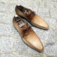 New Edition Handmade Dress Lace Up Shoes - Thumbnail 1