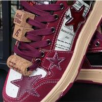 Red Star Skater Shoes Casaul Sneakers - Thumbnail 3