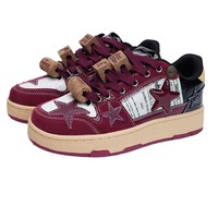 Red Star Skater Shoes Casaul Sneakers - Thumbnail 5
