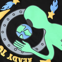 READY TO WILD ALIEN T SHIRT - Thumbnail 8