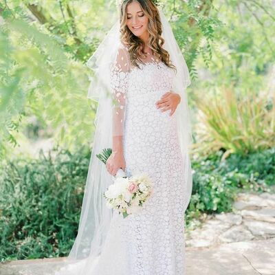 Simple boho lace wedding dress bridal dresses 