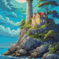 In The Moonlight Cross Stitch Pattern - Thumbnail 1