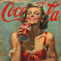 Cola Drink Cross Stitch Pattern - Thumbnail 2