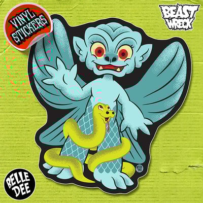 Baby pazuzu vinyl sticker