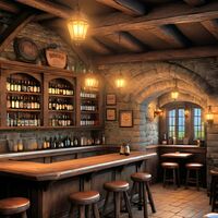 An English Pub Cross Stitch Pattern - Thumbnail 2