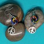 Peace Rainbow Earrings-3