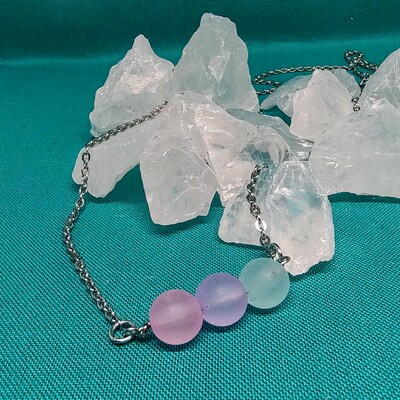 Bisexual Pride Necklace