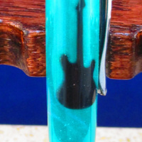 #110 Green Bass Guitar - Thumbnail 1