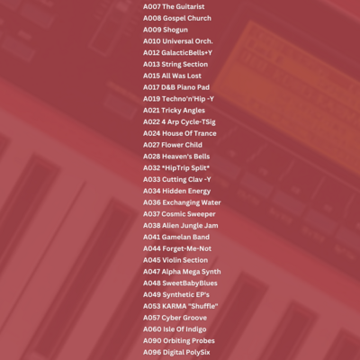 Korg karma kontakt library virtual instrument nki vst software