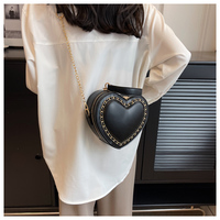 Heart Shape Hand Bag - Thumbnail 2