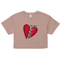 That's Rare! Broken Heart Crop Top - Thumbnail 2