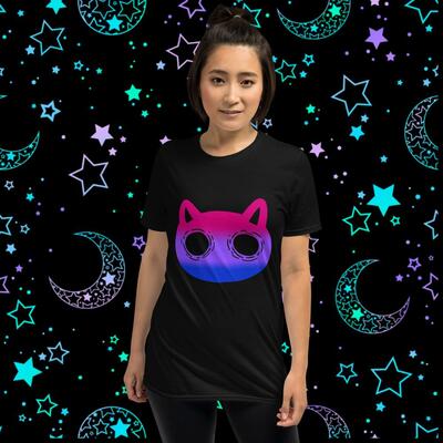 Bisexual pride kitty unisex t-shirt