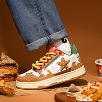 Harajuku Stylish Star Casual Shoes For Men - Thumbnail 4