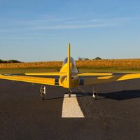 E-flite EFL013550 Carbon-Z T-28 Trojan 2.0m BNF Basic RC Airplane with AX3X and Smart   - Thumbnail 4