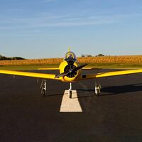 E-flite EFL013550 Carbon-Z T-28 Trojan 2.0m BNF Basic RC Airplane with AX3X and Smart   - Thumbnail 1