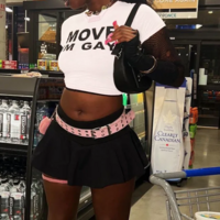 MOVE I M GAY BABY TEE - Thumbnail 1