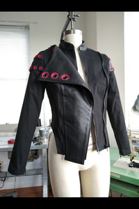 OOAK Collateral Damage Jacket - Red - Thumbnail 1