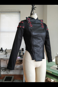 OOAK Collateral Damage Jacket - Red - Thumbnail 5