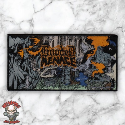 HOODED MENACE Official Woven Patches
