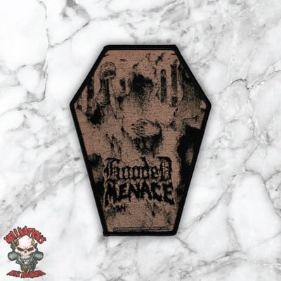 Hooded menace (ddf) official woven patches - Thumbnail 3