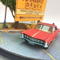 Double Deuce Diorama Lamp - 1980s Inspired - Limited Edition - Thumbnail 3