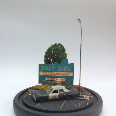 Blues brothers diorama lamp - 1980s inspired - limited edition