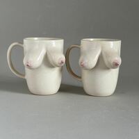 Large 420ml Ceramic Mug for Women - Stylish Coffee & Tea Drinkware - Thumbnail 3