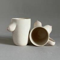 Large 420ml Ceramic Mug for Women - Stylish Coffee & Tea Drinkware - Thumbnail 7