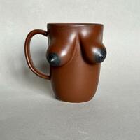 Chic 420ml Ceramic Mug for Coffee & Tea - Perfect Women's Drinkware - Thumbnail 2