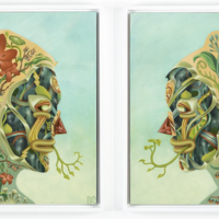 Print Set "Becoming Second Nature" & "Lost in the Static of the Sun" by Michael Koehler - Thumbnail 4