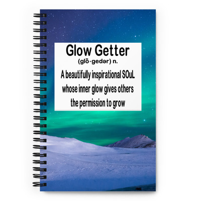 Ngc glow getter spiral notebook