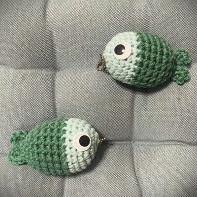 Fish keychain