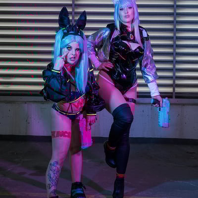 Punk bunny - duo dark