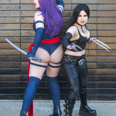 Psychic sword slinger & claw girl - duo 