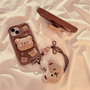 Cartoon 3D Bear Case For iPhone 17 16 15 IPS504-1