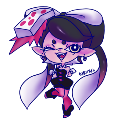 Splatoon - callie keychain remake 