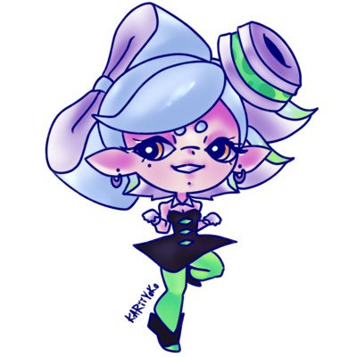 Splatoon - marie keychain remake 