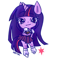 【SALE!!】MLP - Twilight Sparkle Humanoid keychain  - Thumbnail 1