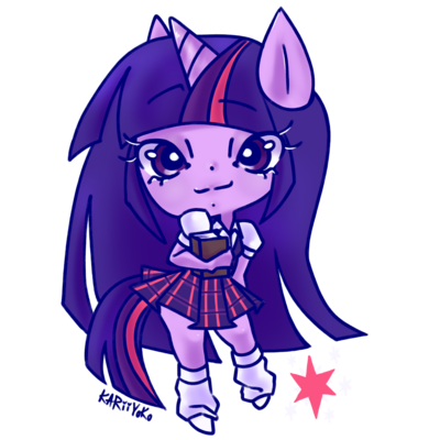 【sale!!】mlp - twilight sparkle humanoid keychain 