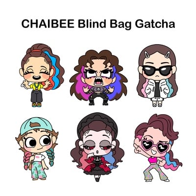 Chaibee blind bag stickers
